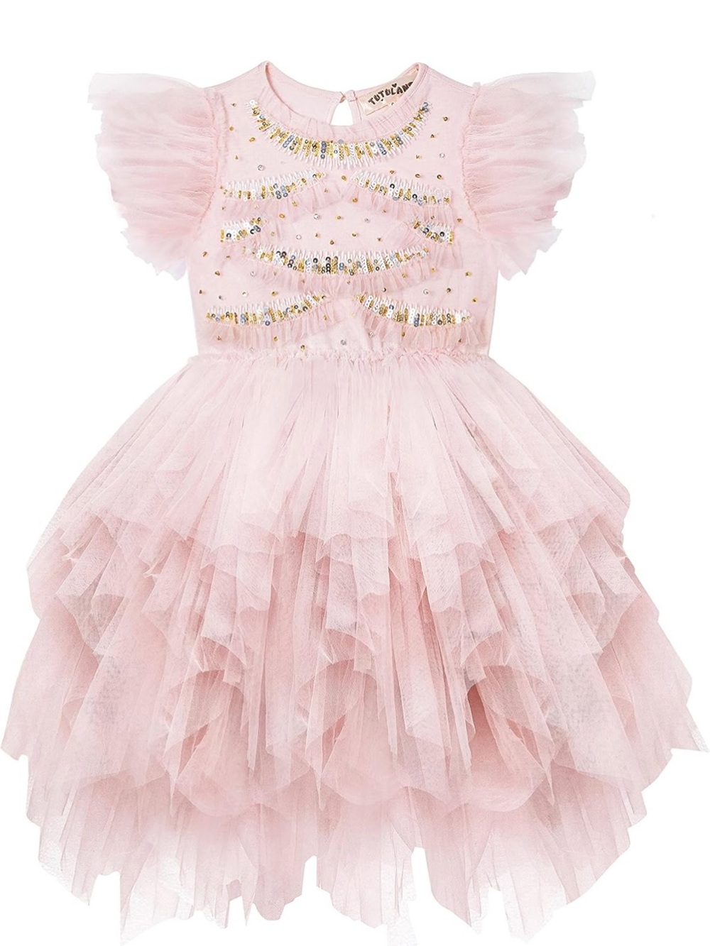 TUTULAND - Tutu Dress for Girls (Size 4-5)